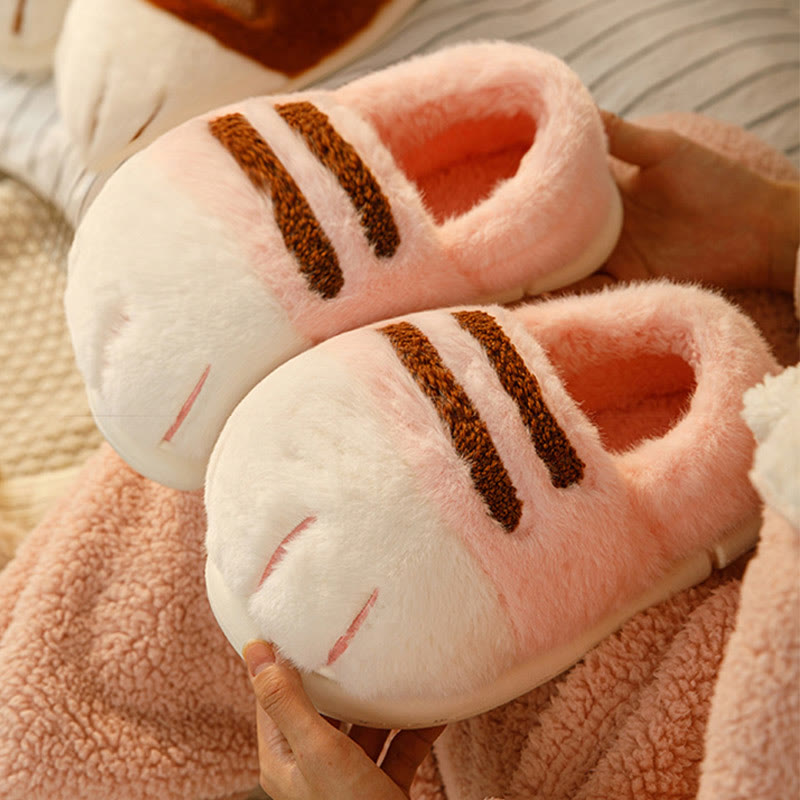 Plus Size Funny Animal Paw Novelty Slippers