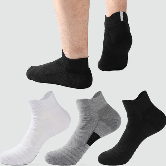 Plusock Plus Size Thicker Towel Ankle Compression Socks(6 Pairs)