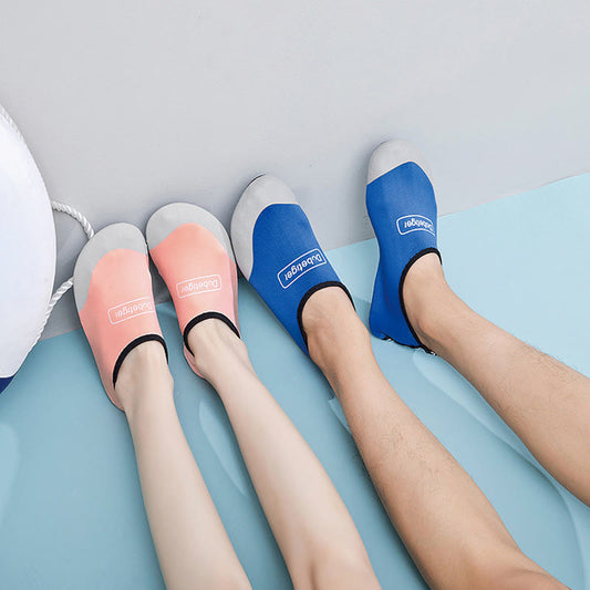 Plusock Plus Size Color Matching Slippers