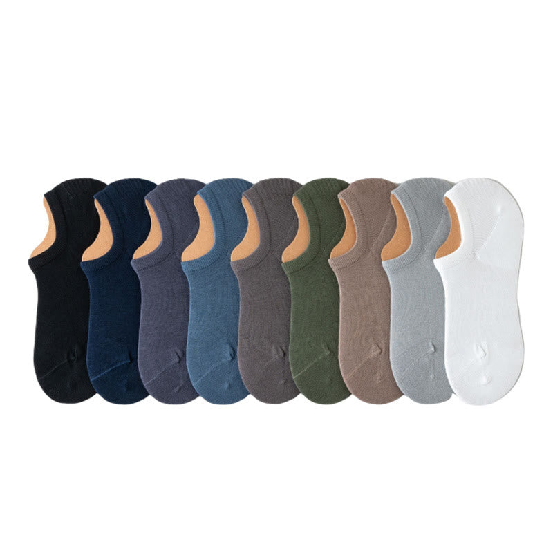 Plus Size Mesh Soft Cotton No Show Socks(5 Pairs)