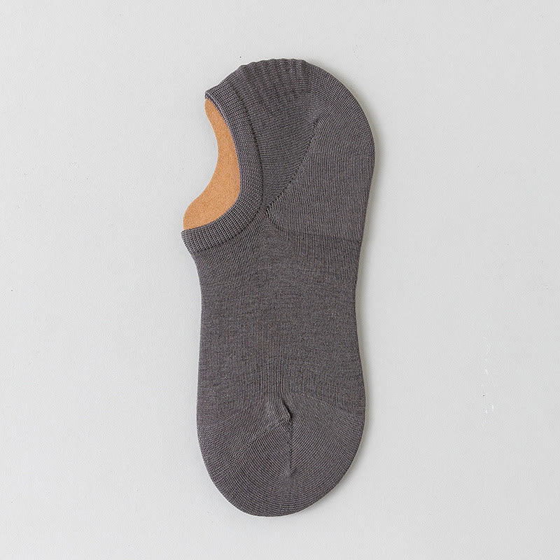 Plus Size Mesh Soft Cotton No Show Socks(5 Pairs)