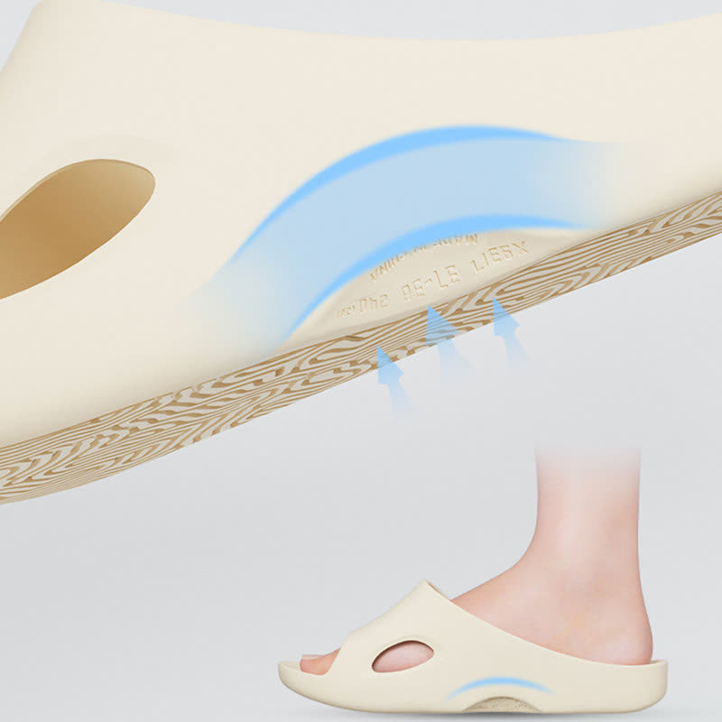 Solid Color Arch Support Non-Slip EVA Bathroom Slides
