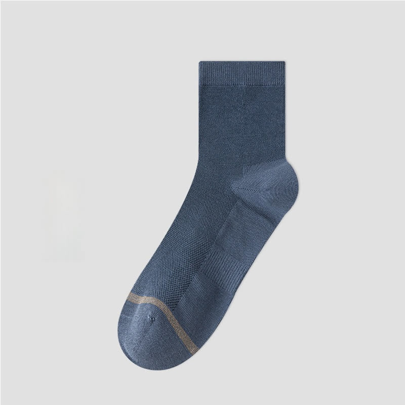 Plus Size Business Style Quarter Socks(5 Pairs)