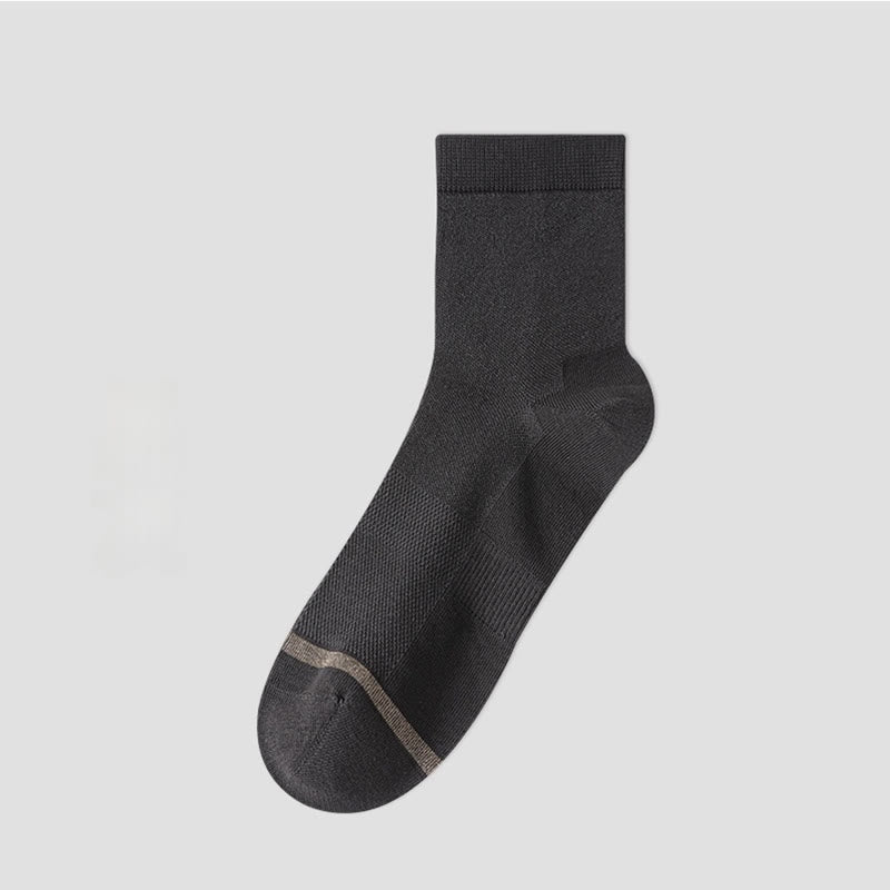 Plus Size Business Style Quarter Socks(5 Pairs)
