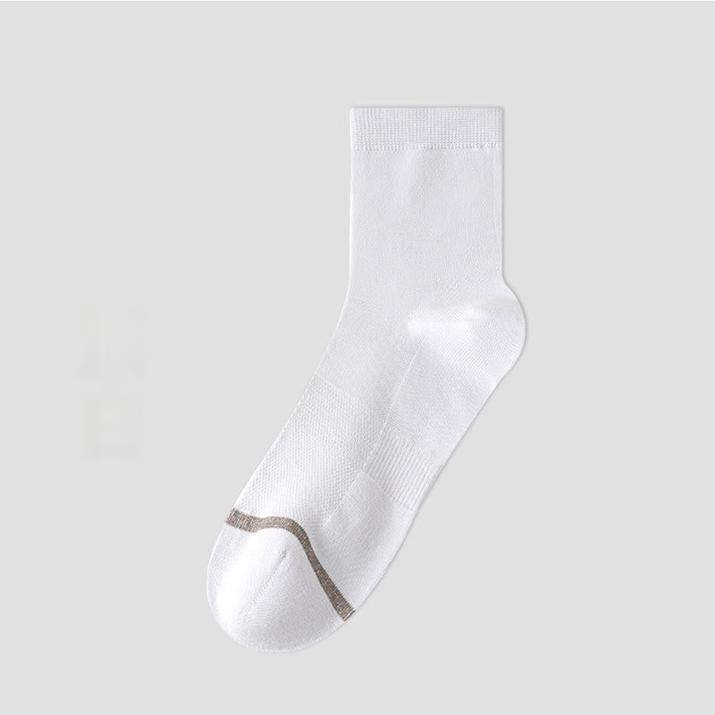 Plus Size Business Style Quarter Socks(5 Pairs)