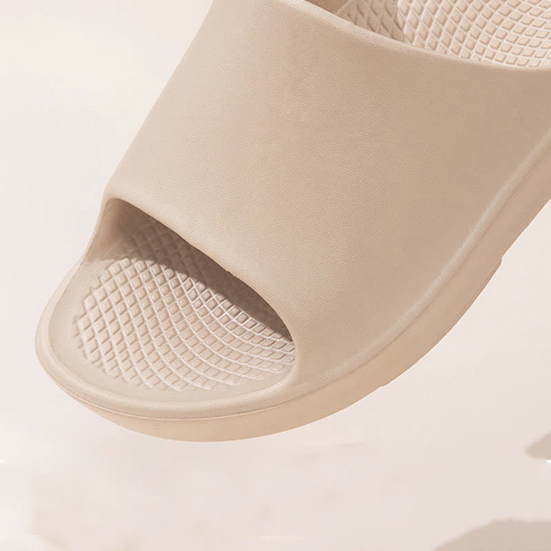 Solid Color Thick Sole Home EVA Slides