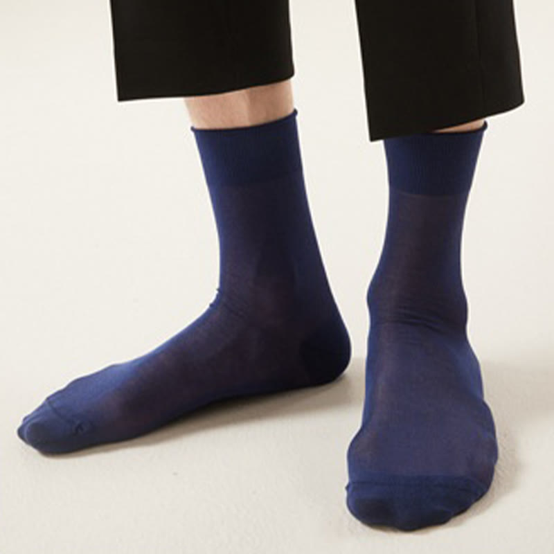 Plus Size Transparent Quarter Socks(5 Pairs)