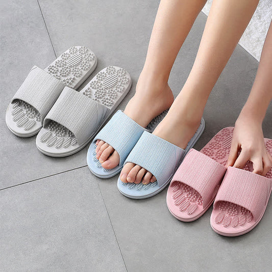 Plusock Foot Massage Non-Slip Home Slides