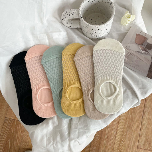 Plusock Cotton Soft No Show Socks(12 Pairs)