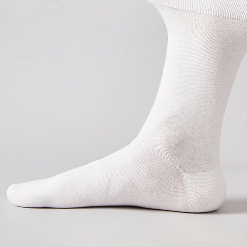 Plus Size Stylish Cotton Quarter Socks(5 Pairs)