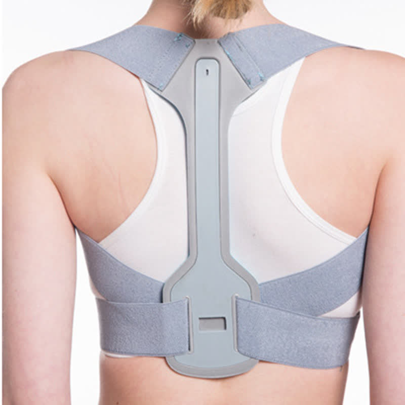 Gray Invisible Hunchback Corrective Posture Belt