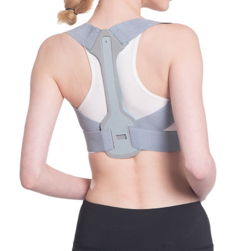 Gray Invisible Hunchback Corrective Posture Belt