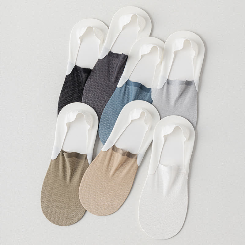 Plus Size Soft Smooth No Show Socks(7 Pairs)