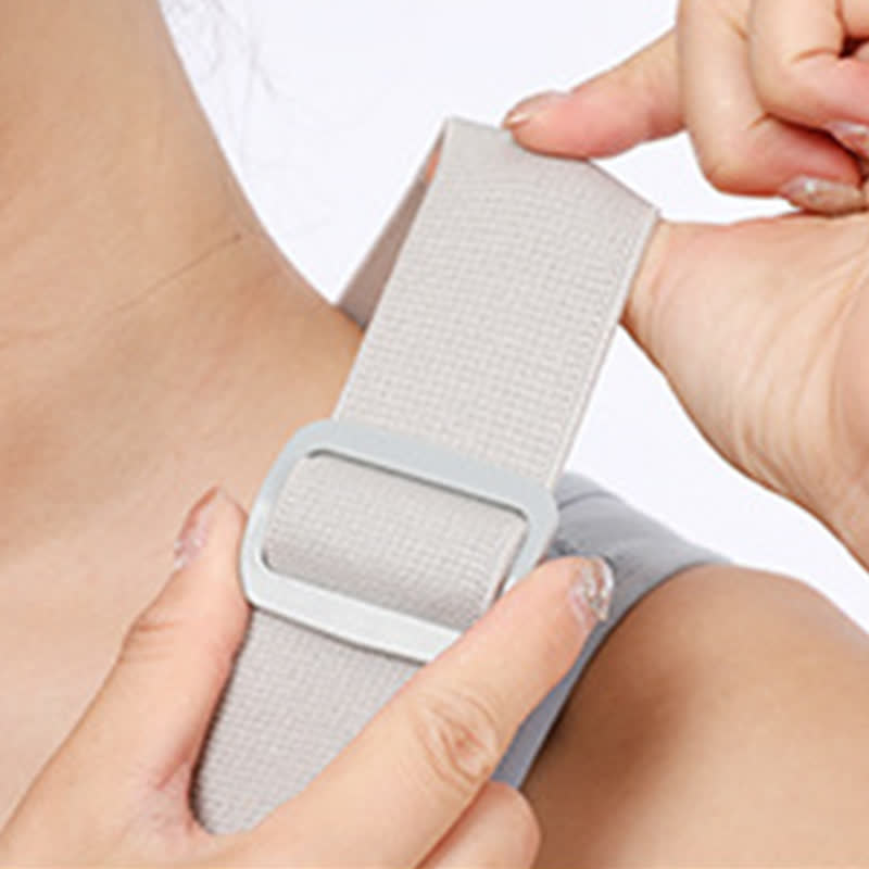 Gray Adjustable Rib Fixation Brace