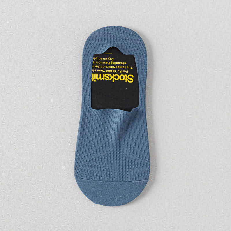 Plus Size Classic Waffle No Show Socks(6 Pairs)