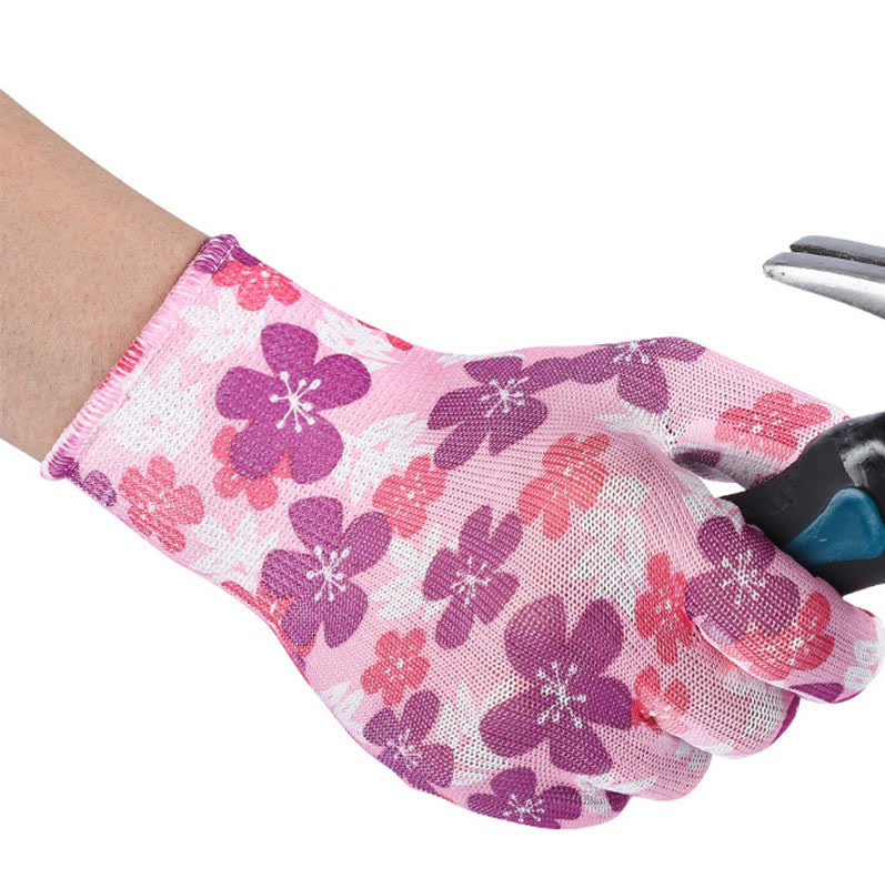 Abrasion-resistant Non-slip Gardening Work Gloves(12 Pairs)