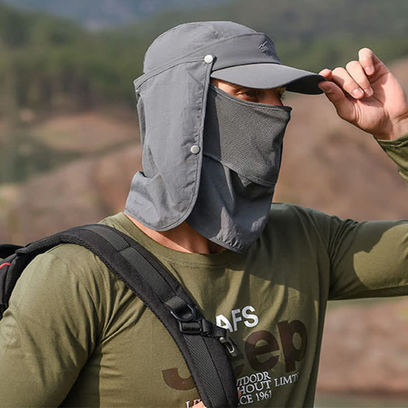 Multi-wear Outdoor Sun Protection Baseball Cap