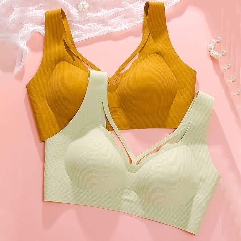 Fashion-Forward Thin Wireless Bra