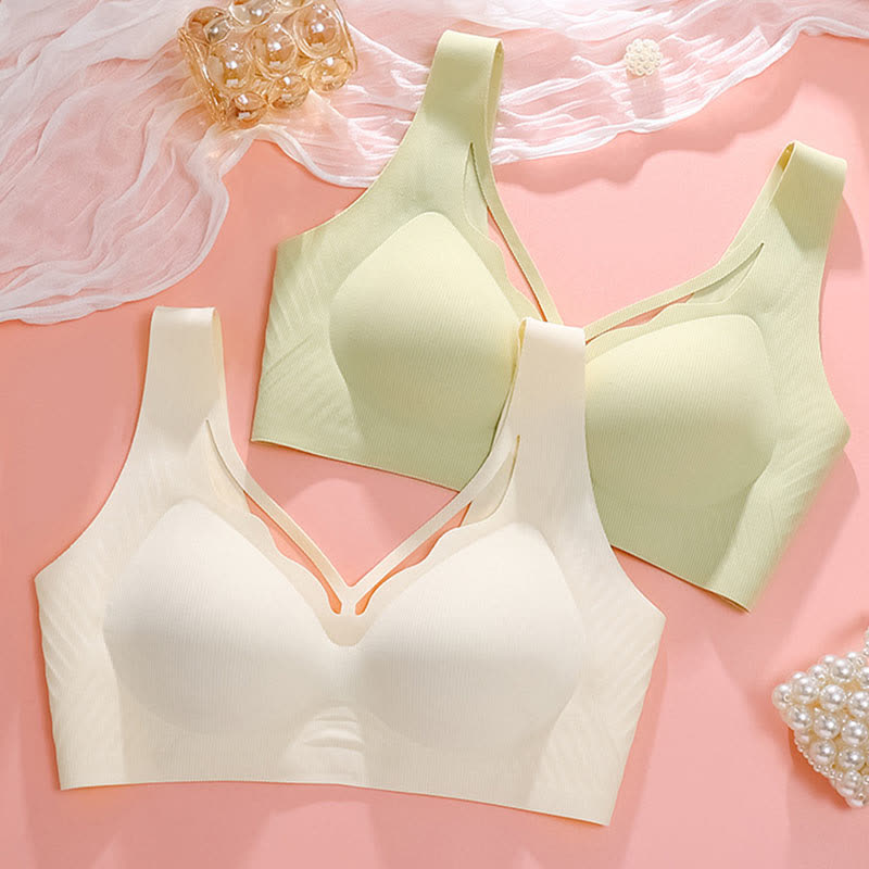 Fashion-Forward Thin Wireless Bra