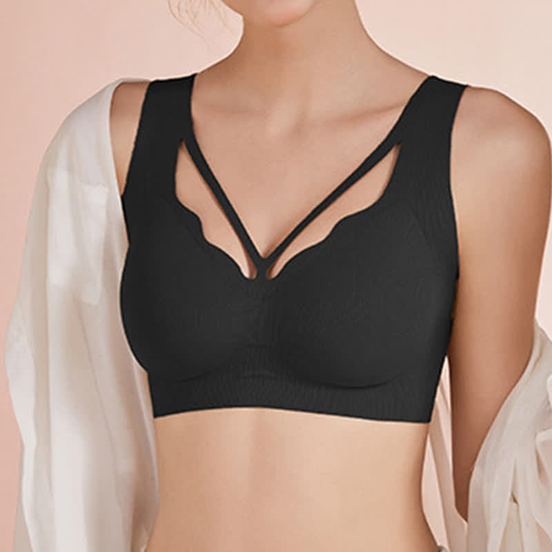 Fashion-Forward Thin Wireless Bra