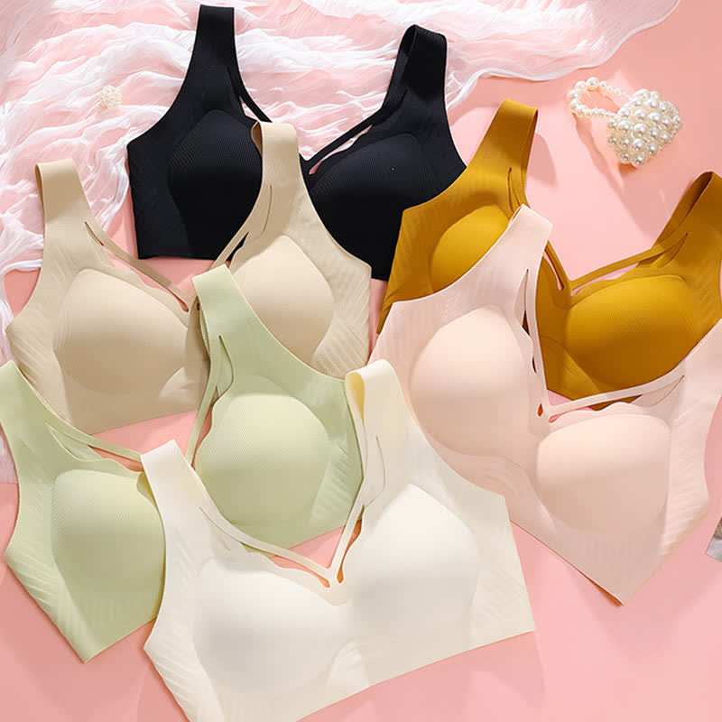 Fashion-Forward Thin Wireless Bra