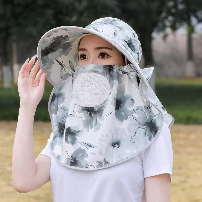 Elegant Floral Breathable Sun Hat