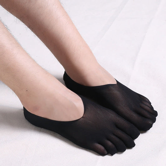 Plusock Invisible Thin Breathable Toe Socks(4 Pairs)