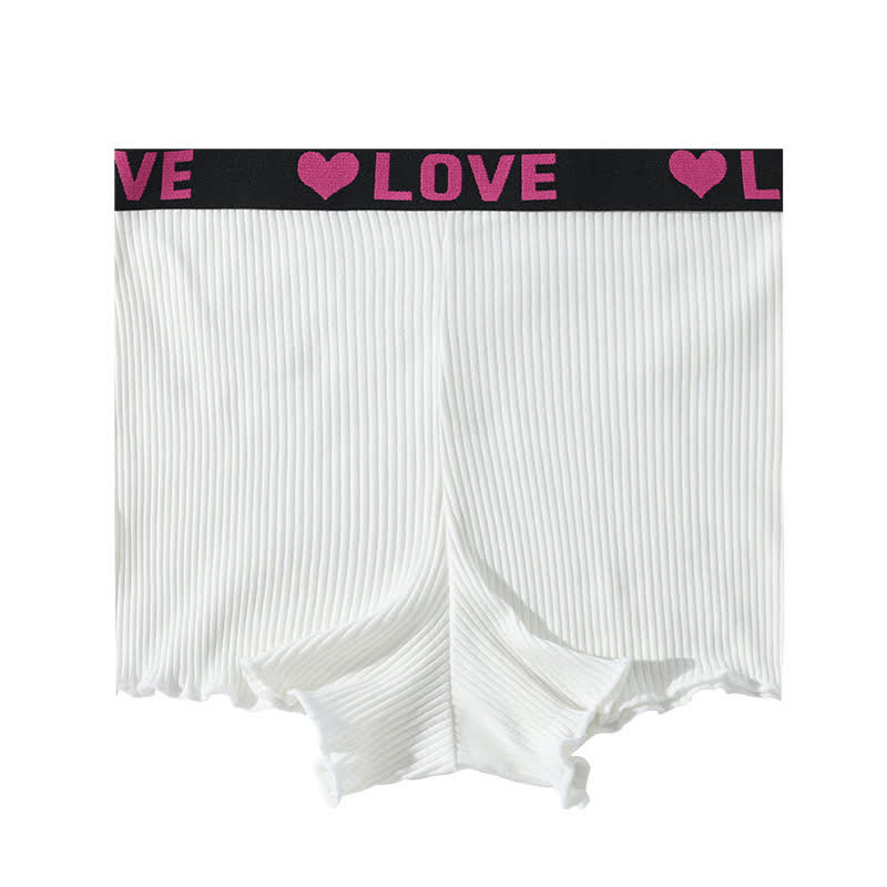 Mid-rise LOVE Waistband Boyshort(3 Packs)
