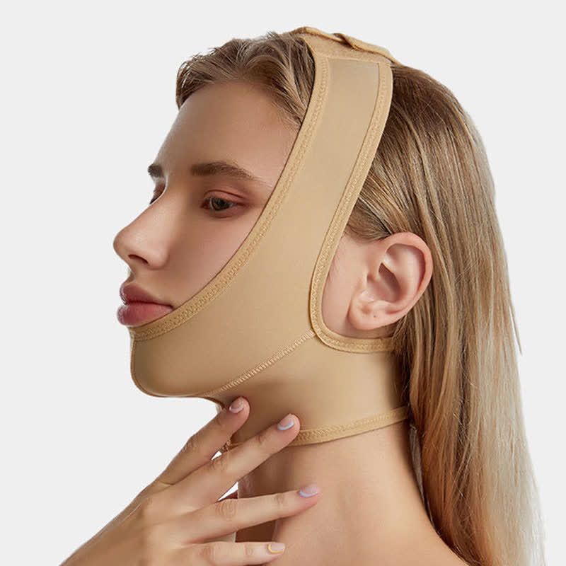 Post Surgery High-Elasticity Chin&Neck Compression Sleeve