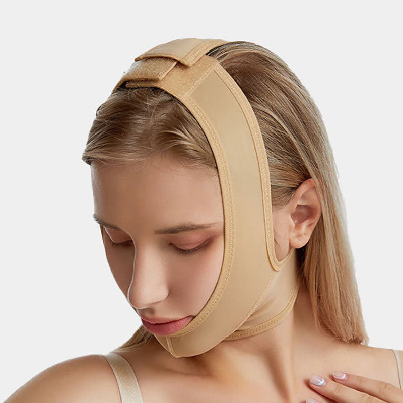 Post Surgery High-Elasticity Chin&Neck Compression Sleeve