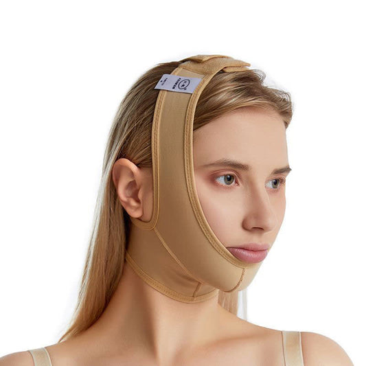 Plusock Post Surgery High-Elasticity Chin&Neck Compression Sleeve