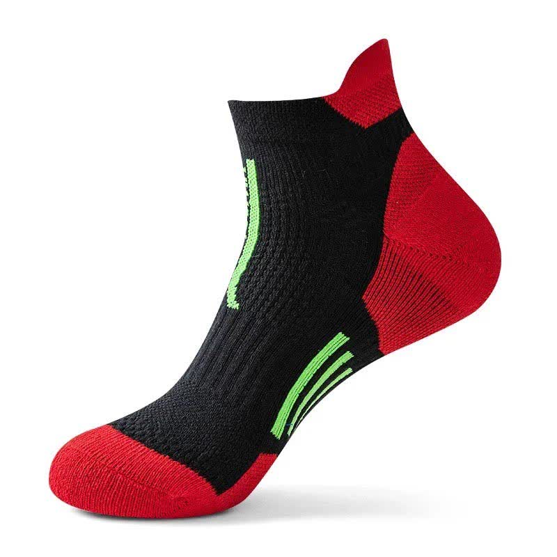 Color-Block Sports Compression Ankle Socks(5 Pairs)