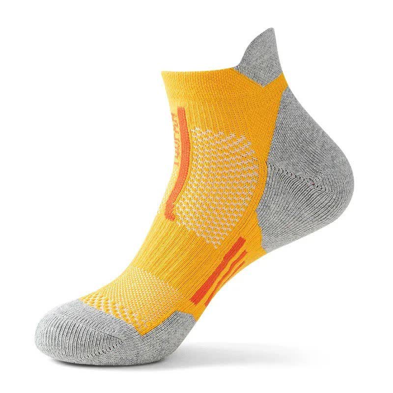 Color-Block Sports Compression Ankle Socks(5 Pairs)