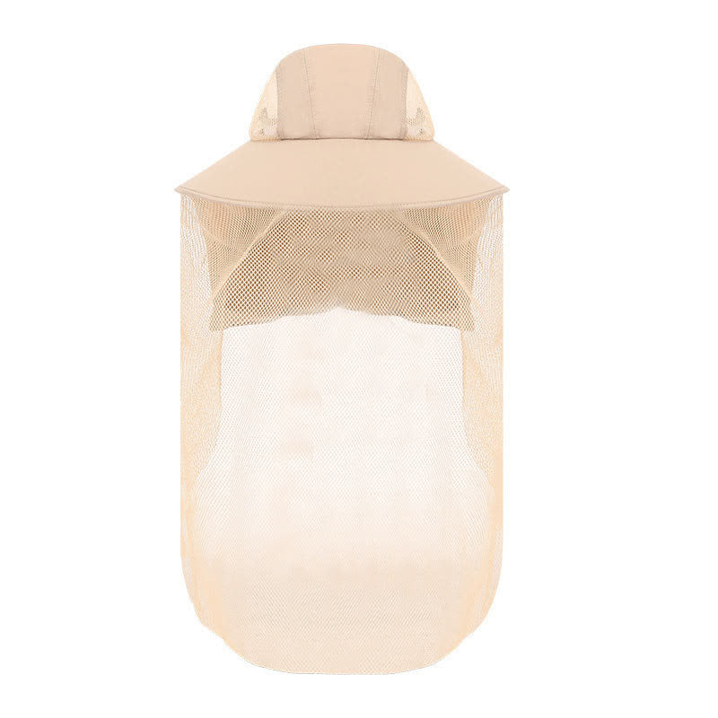 Outdoor Protective Wide Brim Bucket Hat