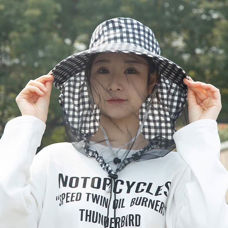 Floral Print Outdoor Wide Brim Bucket Hat