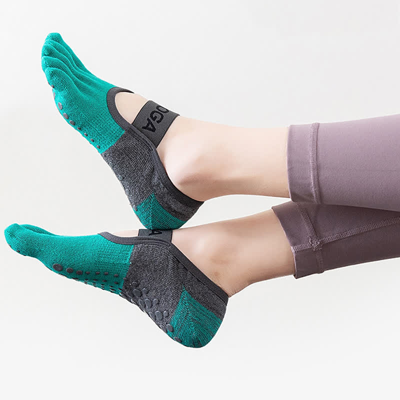 Non-slip Breathable Fitness Yoga Five-toe Socks(5 Pairs)