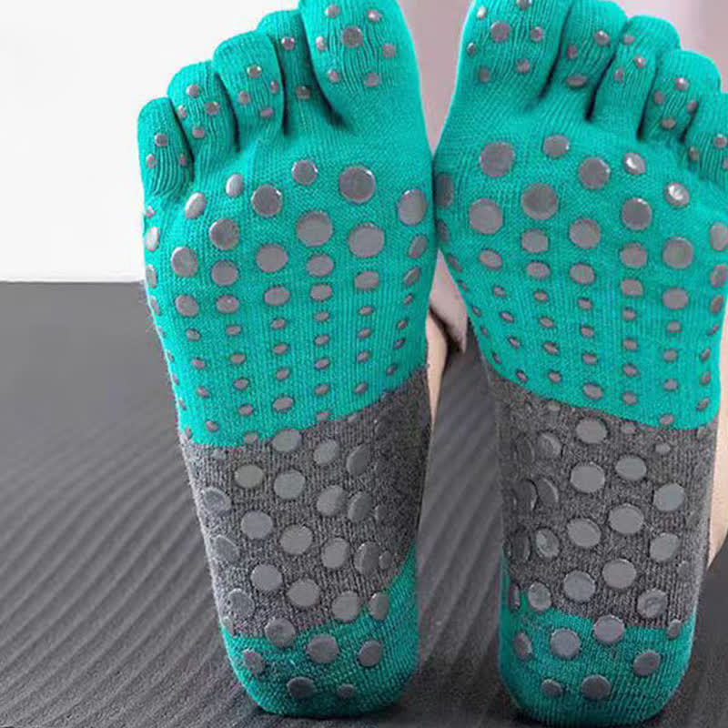 Non-slip Breathable Fitness Yoga Five-toe Socks(5 Pairs)