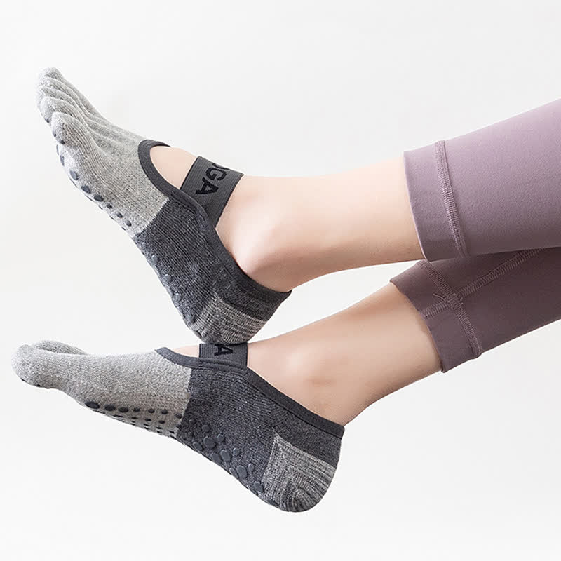 Non-slip Breathable Fitness Yoga Five-toe Socks(5 Pairs)