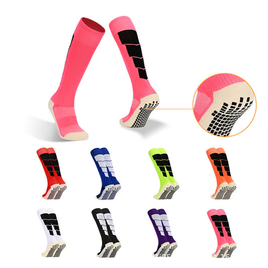 Plusock Anti-slip Breathable Knee-high Soccer Socks(5 Pairs)