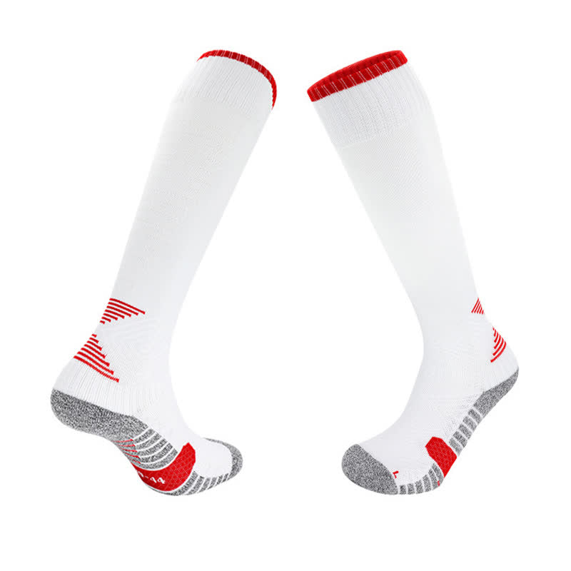 Sweat-absorbent Knee-high Soccer Socks(5 Pairs)