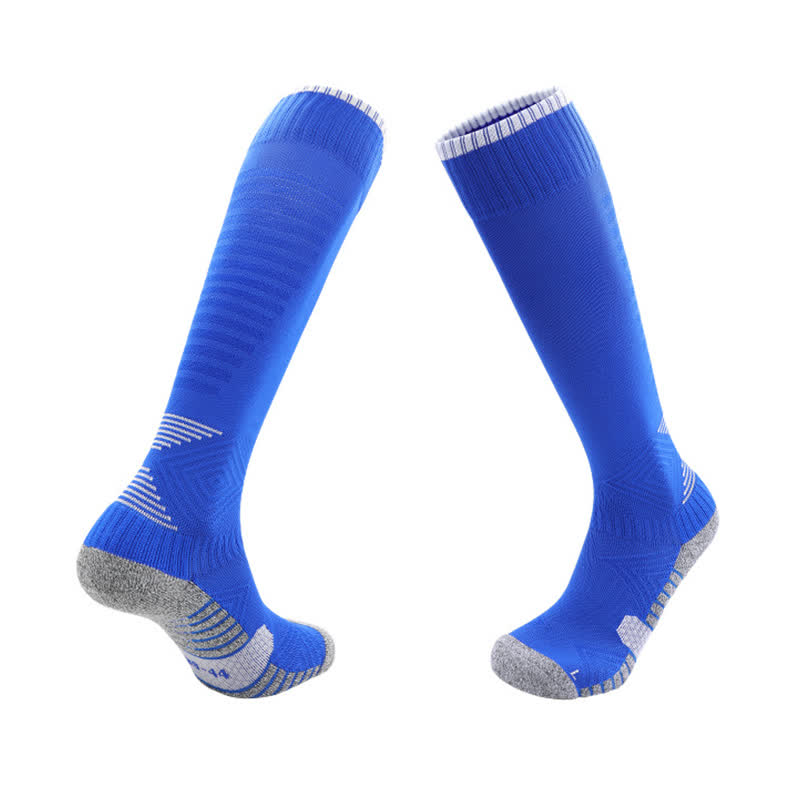 Sweat-absorbent Knee-high Soccer Socks(5 Pairs)