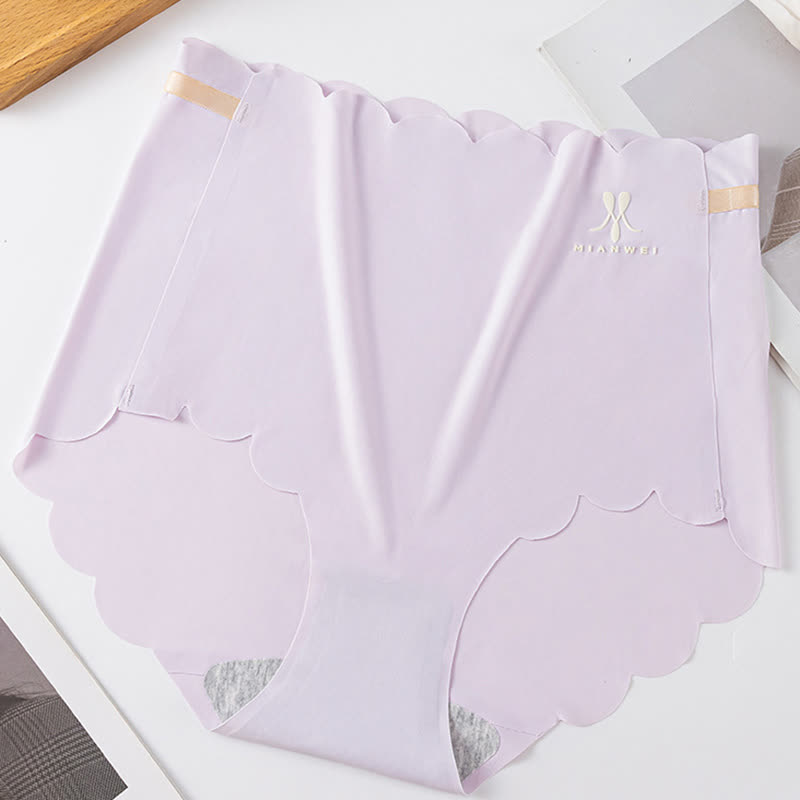 High Waist Seamless Ice Silk Panty(3 Packs)