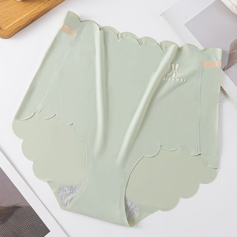 High Waist Seamless Ice Silk Panty(3 Packs)