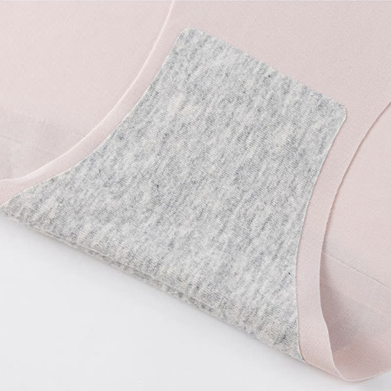 High Waist Seamless Ice Silk Panty(3 Packs)