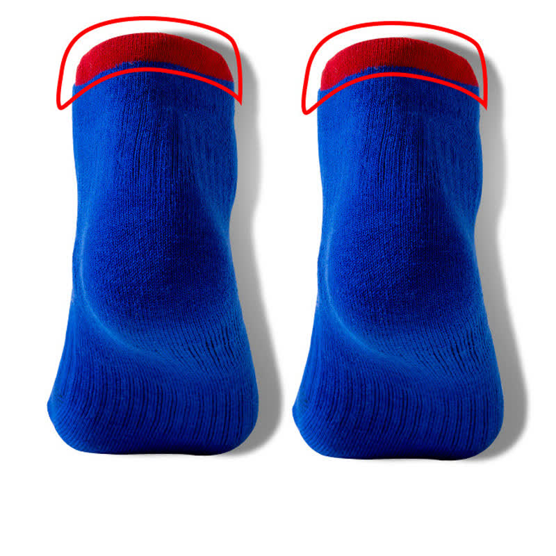 Solid Color Breathable Sweat-wicking Sports Socks(5 Pairs)