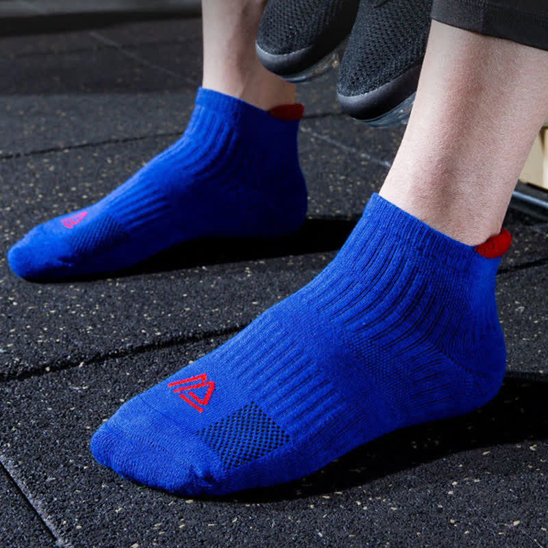 Solid Color Breathable Sweat-wicking Sports Socks(5 Pairs)