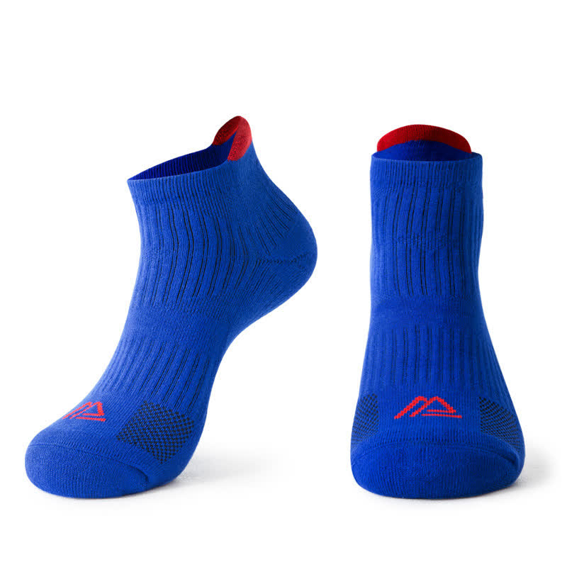 Solid Color Breathable Sweat-wicking Sports Socks(5 Pairs)