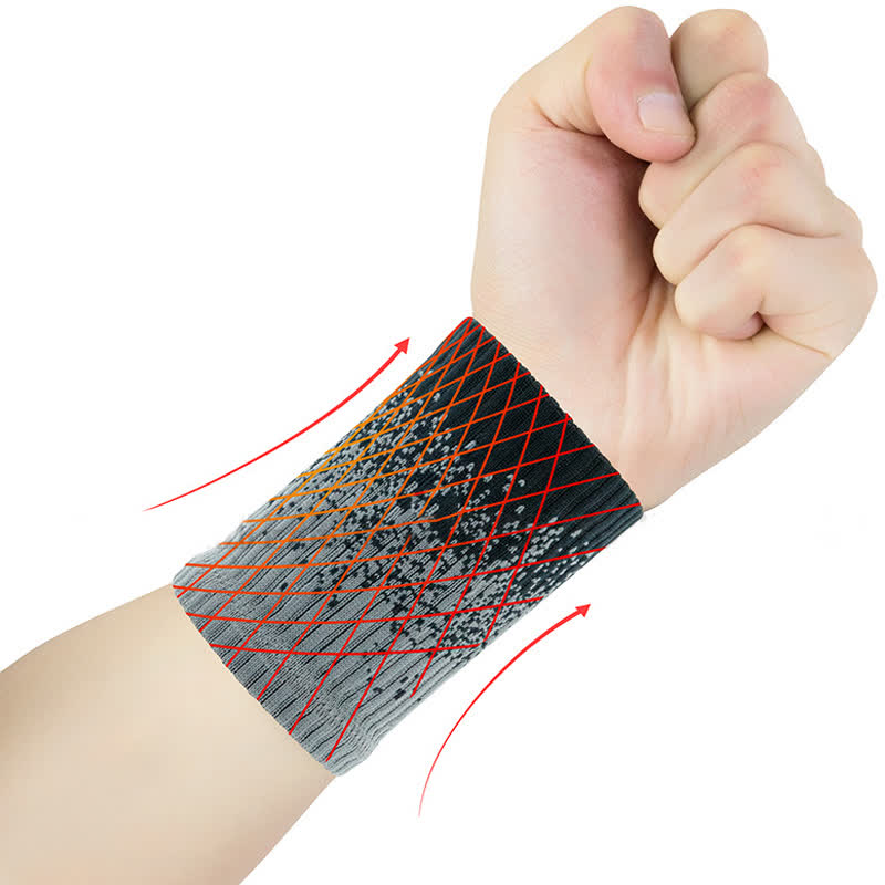 Gradient Color Fitness Wrist Sleeves(2 Pairs)