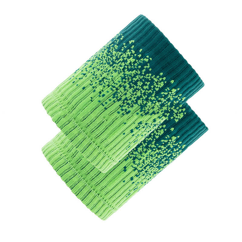 Gradient Color Fitness Wrist Sleeves(2 Pairs)