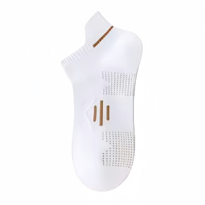 Cotton Sweat-wicking Breathable Sports Ankle Socks(5 Pairs)